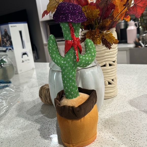 💚Dancing, Record & Talking Cactus Plush Toy - Picture 12 of 14